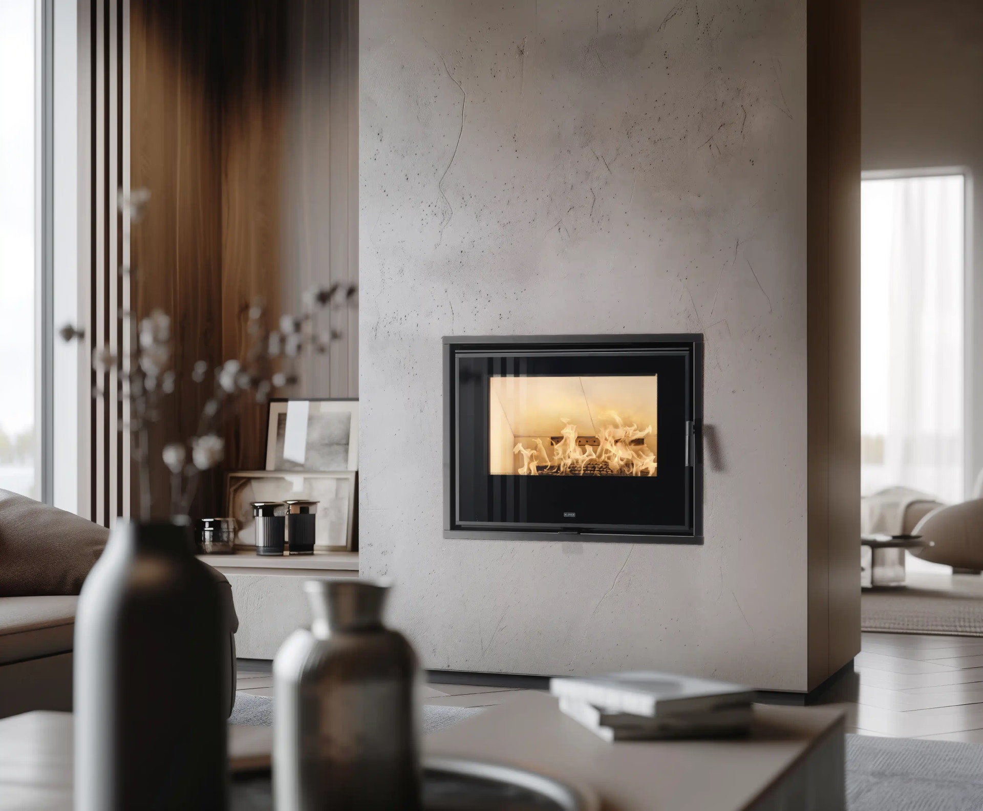 Semineu pe lemne STARBOX 750s de la Klover