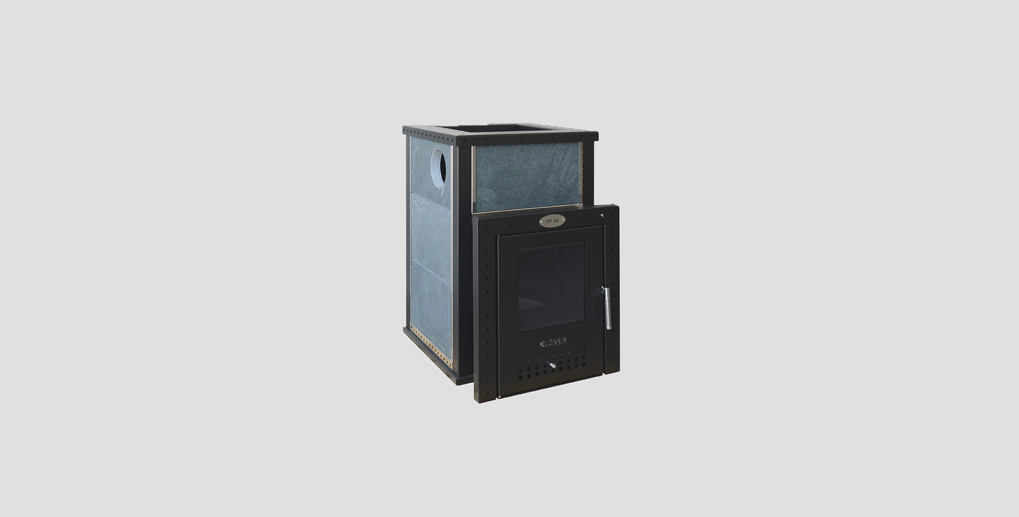 Soba sauna pe lemne BANYA RT35 de la Klover