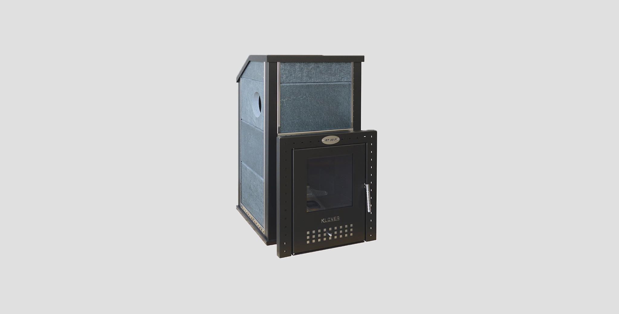 Soba sauna pe lemne BANYA RT35.P de la Klover