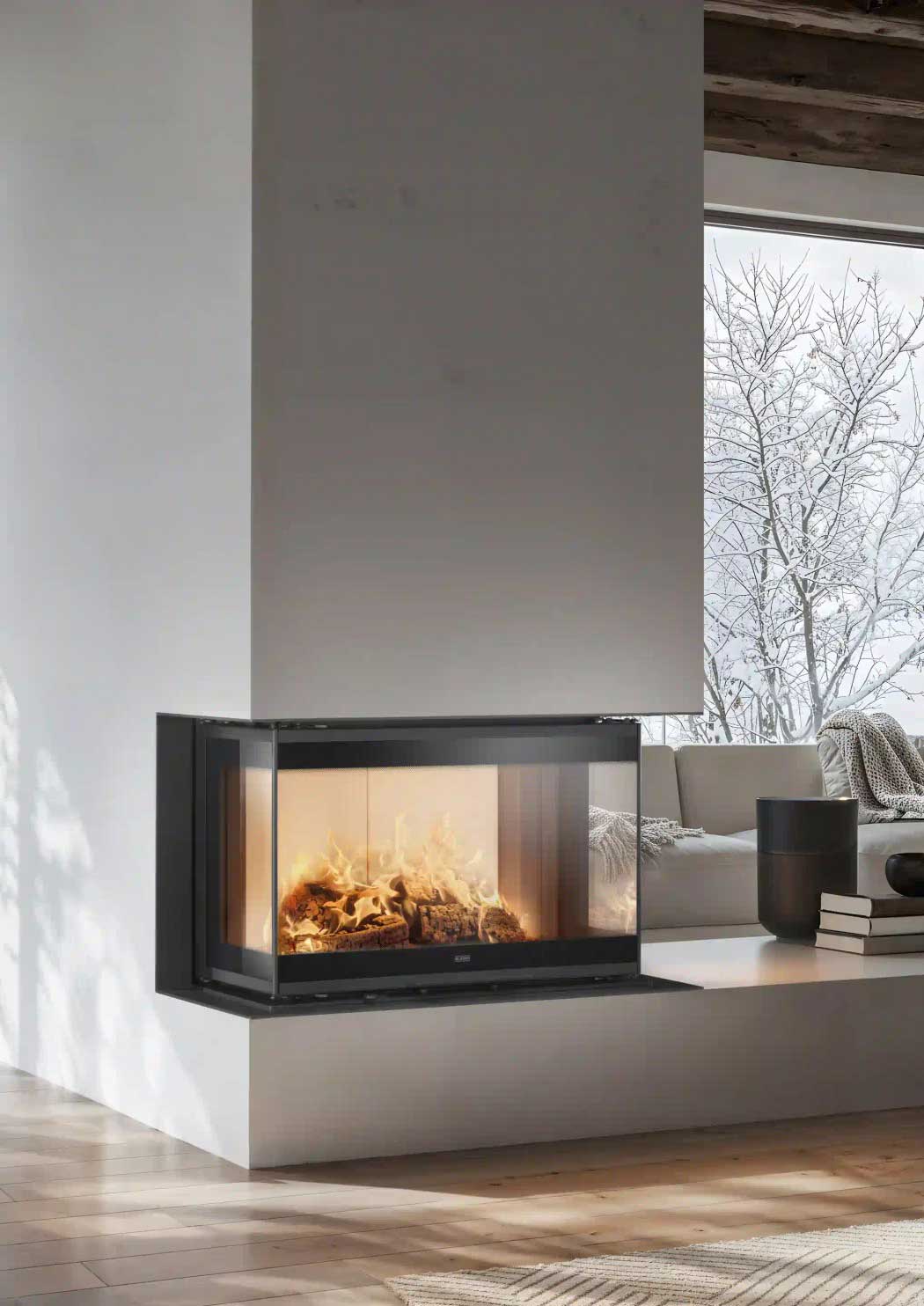 Semineu pe lemne ORION 800 de la Klover